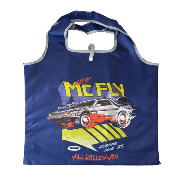 バック・トゥ・ザ・フューチャー くるくるショッピングバッグ 　MC FLY　BTTF　バックトゥザフ...