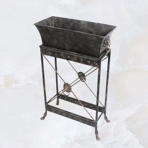 ライオンプランター 幅42cm 鉢 プランター 獅子 ロートアイアン ALEX  