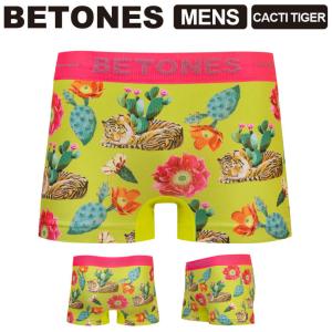 BETONES ビトーンズ CACTI TIGER (カクタス タイガー)  メンズ ボクサーパンツ アンダーウェア (cacti-tiger)｜arrowhead