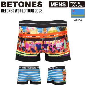 BETONES ビトーンズ WORLD TOUR ARUBA(ワールドツアー 2023 アルバ) メンズ ボクサーパンツ アンダーウェア (wt2023-aruba)｜arrowhead