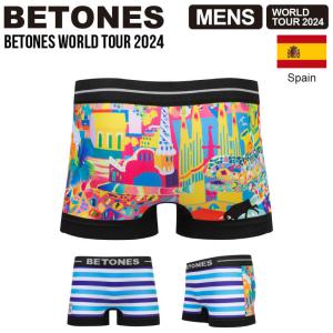 BETONES ビトーンズ WORLD TOUR SPAIN2 (ワールドツアー 2024 スペイン)メンズ ボクサーパンツ アンダーウェア (wt2024-spain2)｜arrowhead