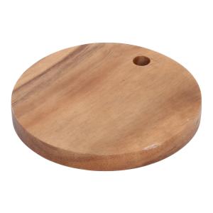 【廃番品】不二貿易 アカシアカッティングボード ラウンド Ｓ　天然木 (130 × 130 × 15)　B-3