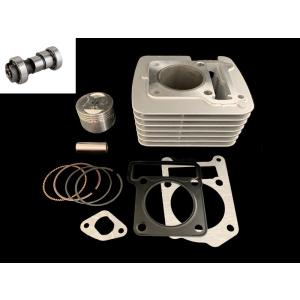 ・AJS Cadwell125＆TempestScrambler125用ボアアップキット+ハイカムお得セット