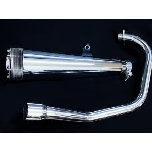 YB125SP専用NEWリバースコーンフルエキゾースト : アローズショップ