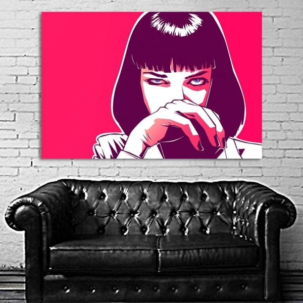 パルプ・フィクション Pulp Fiction 特大 ポスター 約150x100cm 海外 映画 タ...
