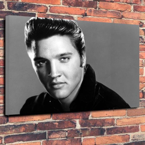 エルヴィス・プレスリー Elvis Presley 高級 キャンバス アート ポスター A1 海外 ...