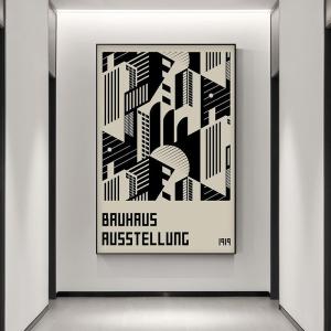 バウハウス Bauhaus 大 ポスター 70x50cm グッズ 海外 おしゃれ 北欧