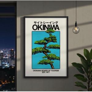 沖縄 Okinawa ポスター アート 松 サ...の詳細画像2