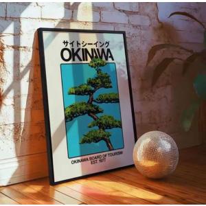 沖縄 Okinawa ポスター アート 松 サ...の詳細画像5