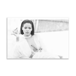 Rihanna リアーナ ポスター ボード パネル フレーム 70x50cm 海外 R&amp;B ヒップホ...
