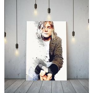 出荷区分D】絶版ニルヴァーナポスター カート・コバーン Kurt Cobain