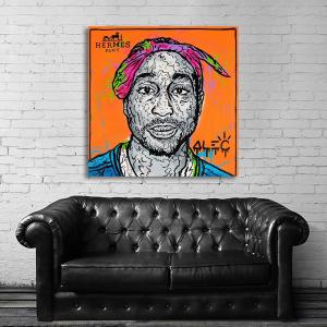バスキア Basquiat 特大 ポスター 150x75cm 海外 アート インテリア