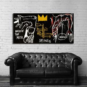 バスキア Basquiat 特大 ポスター 100x100cm 海外 アート インテリア
