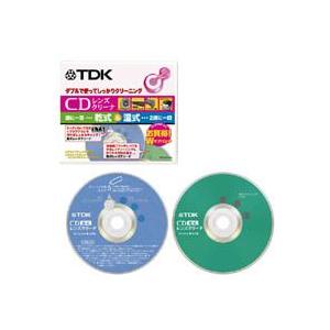 ★TDK-CDLC48G（4906933460620）TDK　「CD-WLC8G」＋乾式クリーナーのレンズクリーニング・ディスクセット｜arrwoss