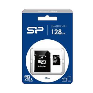シリコンパワー Elite Uhs 1 Microsdxc 128gb Sdカードアダプター付 Spj128gmsdeu1 122 アローズ 通販 Yahoo ショッピング