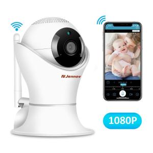 防犯カメラ ワイヤレス 家庭用 屋内 200万画素 1080P マイク 双方向音声 小型IPカメラ wifi 広角パンチルト 暗視撮影 動体検知