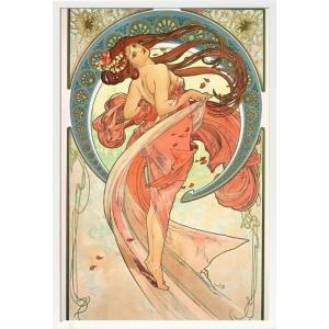 アルフォンス ミュシャ 絵画 ポスター リトグラフ グッズ 額 アートパネル アート フレーム 複製...