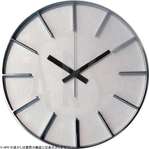 壁掛け時計 ウォールクロック レムノス アズミ edge clock 電波時計 オシャレ 北欧 シン...