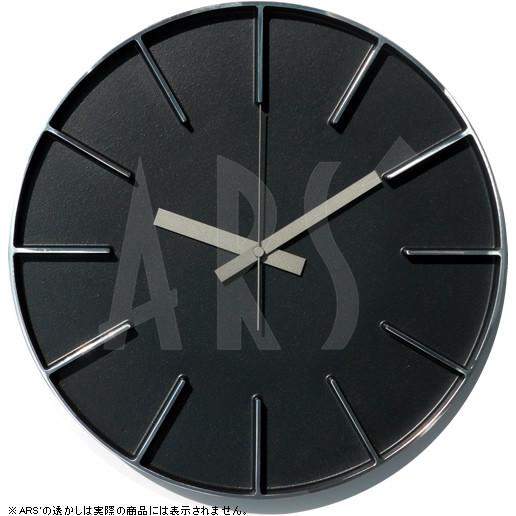 壁掛け時計 ウォールクロック レムノス アズミ edge clock 電波時計 オシャレ 北欧 シン...