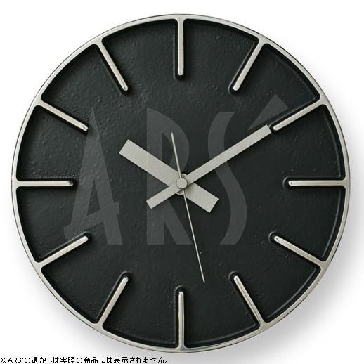 壁掛け時計 ウォールクロック レムノス アズミ edge clock 電波時計 オシャレ 北欧 シン...