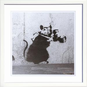 バンクシー モロトフ アートフレーム Banksy Molotov モロトフ