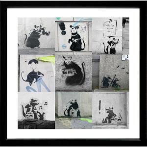 バンクシー モロトフ アートフレーム Banksy Molotov モロトフ
