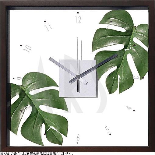 壁掛け時計 ウォールクロック リーフクロック モンステラ 電波時計 オシャレ 北欧 おしゃれ シンプ...