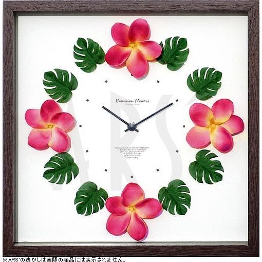 壁掛け時計 ウォールクロック プルメリアクロック 電波時計ではない オシャレ 北欧 おしゃれ シンプ...