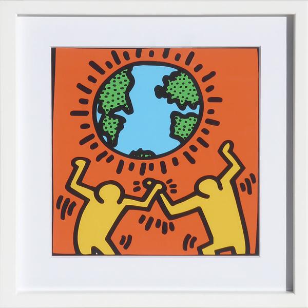 キースヘリング 絵画 ポスター 絵 アートパネル アートポスター アート インテリア フレーム 額 ...