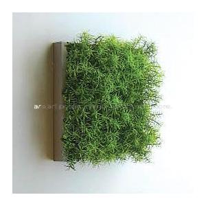 人工観葉植物の壁掛け　リーフアートパネル　ウォールグリーン　1B　ホワイト