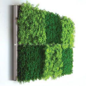 人工観葉植物の壁掛け リーフアートパネル ウォールグリーン 6A ホワイト