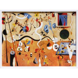 ミロ 抽象画 ポスター＆フレーム★ Amazon.co.jp: 有名なジョアンミロポスタージョアンミロキャンバス