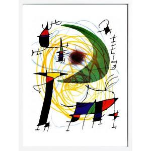 ぷーやん＊ジョアン ミロ コンポジション アート 額縁 インテリア ぷーやん様専用＊ジョアン ミロ コンポジション アート 額縁 インテリア