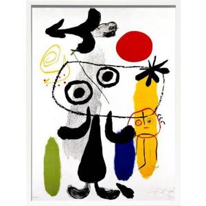 ジョアン ミロ 絵画 ポスター 絵 アートパネル アートポスター アート インテリア フレーム 額 ...