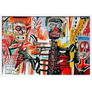 バスキア　複製画 Amazon.co.jp: ARS'ONLINE ジャン＝ミシェル・バスキア アート