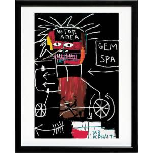 バスキア 絵 ポスター 恐竜 絵画 額 アートパネル アート