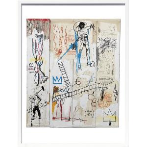 バスキア 絵 ポスター 恐竜 絵画 額 アートパネル アート