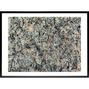 アートパネル Jackson Pollock ジャクソン・ポロック Number 14: Gray