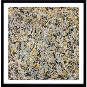 ジャクソン ポロック ポスター 絵画 額 アートパネル アート