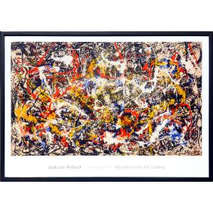 アートパネル Jackson Pollock ジャクソン・ポロック Number 14: Gray