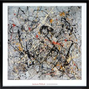 アートパネル Jackson Pollock ジャクソン・ポロック Number 14: Gray