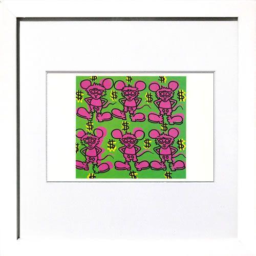 キースヘリング 絵画 ポスター 絵 アートパネル アートポスター アート インテリア フレーム 額 ...