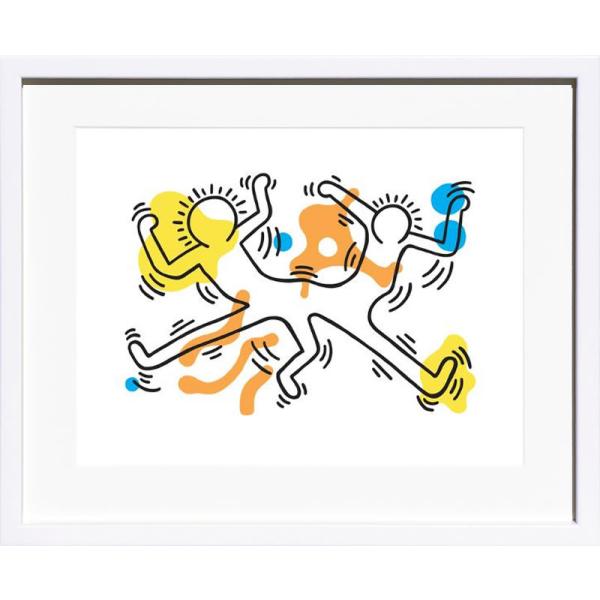 キースヘリング 絵画 ポスター 絵 アートパネル アートポスター アート インテリア フレーム 額 ...