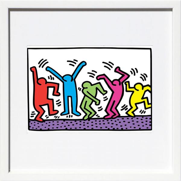 キースヘリング 絵画 ポスター 絵 アートパネル アートポスター アート インテリア フレーム 額 ...