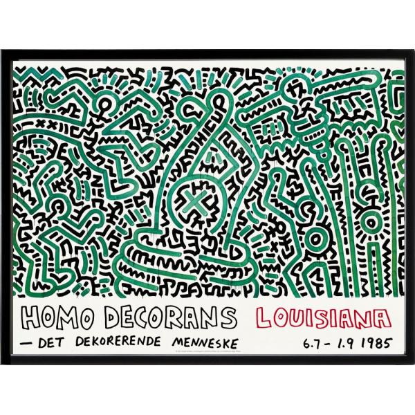 キースヘリング 絵画 ポスター 絵 アートパネル アートポスター アート インテリア フレーム 額 ...