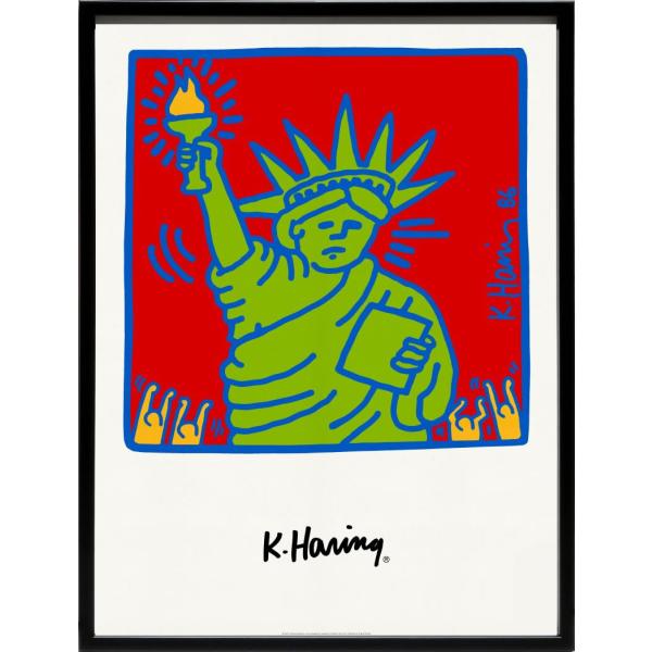 キースヘリング 絵画 ポスター 絵 アートパネル アートポスター アート インテリア フレーム 額 ...