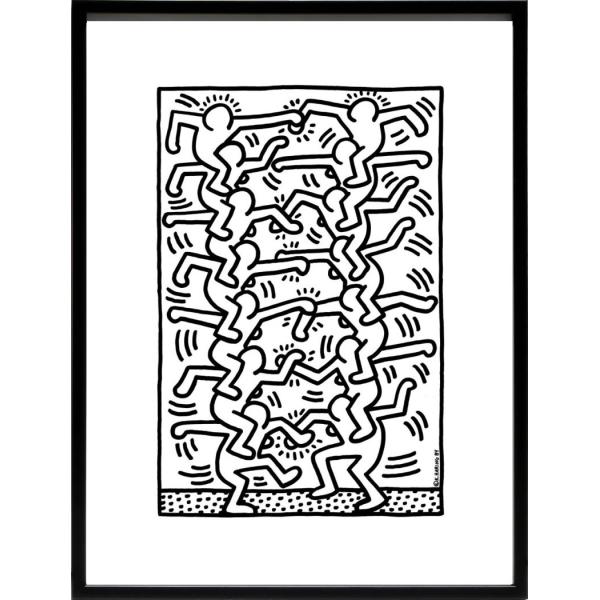 キースヘリング 絵画 ポスター 絵 アートパネル アートポスター アート インテリア フレーム 額 ...