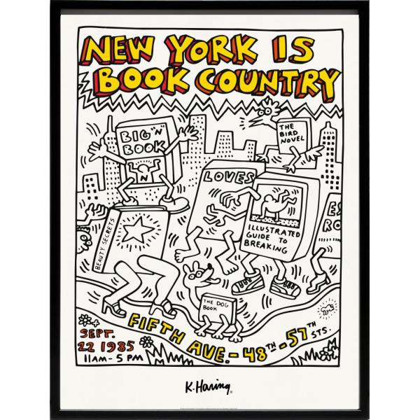 キースヘリング 絵画 ポスター 絵 アートパネル アートポスター アート インテリア フレーム 額 ...