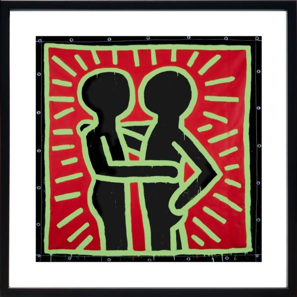 キースヘリング 絵画 ポスター 絵 アートパネル アートポスター アート インテリア フレーム 額 ...