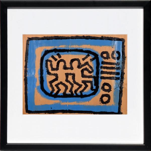 キースヘリング 絵画 ポスター 絵 アートパネル アートポスター アート インテリア フレーム 額 ...